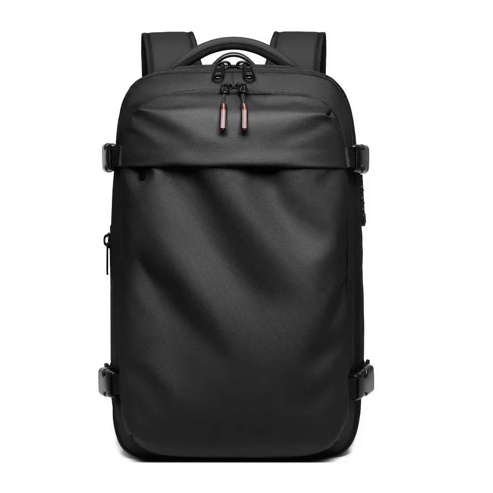 Men Travel Backpack Vacuum Compression Laptop Backpack 17 Inch Extended Large Capacity School Backpack Hiking Business Backpack